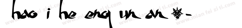ChaoZiSheFengYunFan 2字体转换